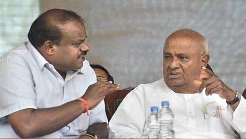 ಎಚ್.ಡಿ ದೇವೇಗೌಡ ಮತ್ತು ಕುಮಾರಸ್ವಾಮಿ