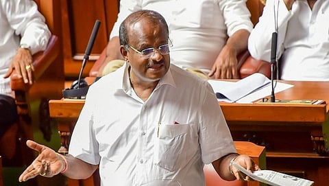 ಸದನಗದಲ್ಲಿ ಎಚ್,ಡಿ ಕುಮಾರಸ್ವಾಮಿ