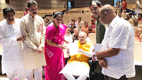 ಅಮಿತ್ ಶಾಗೆ ರಾಜ್ಯ ಸಂಸದರಿಂದ ಮನವಿ