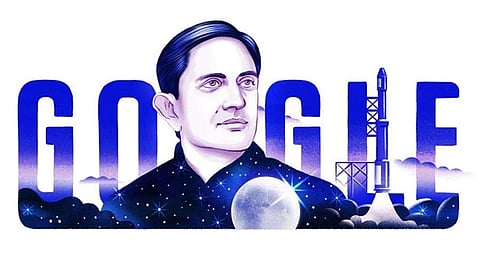ಇಂದು ಇಸ್ರೋ ಸ್ಥಾಪಕ ವಿಕ್ರಮ್ ಸಾರಾಭಾಯ್ ಜನ್ಮ ಶತಮಾನೋತ್ಸವ: ಗೂಗಲ್ ವಿಶೇಷ ಡೂಡಲ್