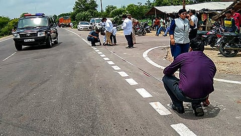 ಅಪಘಾತ ಸಂಭವಿಸಿದ ಸ್ಥಳ