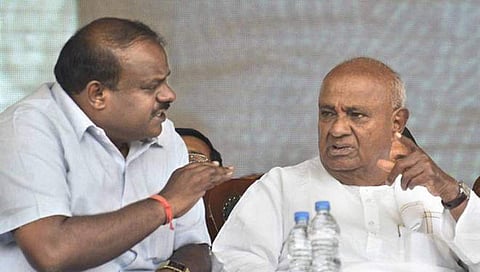 ಬಿಜೆಪಿ ಜತೆ ಸೇರಿ ಸರ್ಕಾರ ರಚಿಸಲು ಕುಮಾರಸ್ವಾಮಿ ಮುಂದಾಗಿದ್ದರು: ಎಚ್ ಡಿ ದೇವೇಗೌಡ