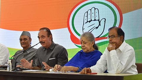 ಕಾಂಗ್ರೆಸ್ ನಾಯಕರ ಸುದ್ದಿಗೋಷ್ಠಿ