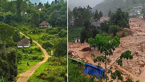 ಕೇರಳದಲ್ಲಿ ಭಾರಿ ಮಳೆ: ಭೂ ಕುಸಿತಕ್ಕೆ ಇಡೀ ಗ್ರಾಮವೇ ನೆಲಸಮ!
