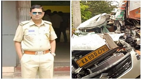 ಮೈಸೂರು: ಕಾರು-ಲಾರಿ ಮುಖಾಮುಖಿ ಡಿಕ್ಕಿ, ಆರ್​ಟಿಒ ಇನ್​ಸ್ಪೆಕ್ಟರ್ ದುರ್ಮರಣ