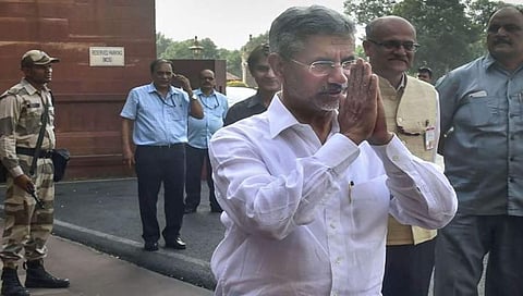 ವಿದೇಶಾಂಗ ವ್ಯವಹಾರಗಳ ಖಾತೆ ಸಚಿವ ಎಸ್ ಜೈಶಂಕರ್