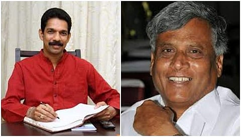 ನಳಿನ್ ಕುಮಾರ್ ಕಟೀಲ್ ಮತ್ತು ವಿ.ಸೋಮಣ್ಣ