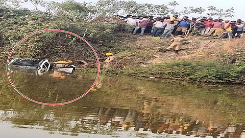 ಅಪಘಾತದ ದೃಶ್ಯ