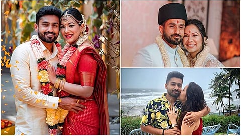 ಟೆಸ್ಟ್ ಕ್ರಿಕೆಟ್ ನಲ್ಲಿ ವೀರೇಂದ್ರ ಸೆಹ್ವಾಗ್ ಬಳಿಕ ತ್ರಿಶತಕ ಸಿಡಿಸಿದ ಟೀಂ ಇಂಡಿಯಾದ ಎರಡನೇ ಆಟಗಾರ ಎಂಬ ಖ್ಯಾತಿಗೆ ಭಾಜನರಾಗಿರುವ ಕರುಣ್ ನಾಯರ್ ಅವರು ಬಹುಕಾಲದ ಗೆಳತಿ ಸನಯಾ ಟಂಕರಿವಾಲಾ ಅವರೊಂದಿಗೆ ದಾಂಪತ್ಯ ಜೀವನಕ್ಕೆ ಕಾಲಿಟ್ಟಿದ್ದಾರೆ.