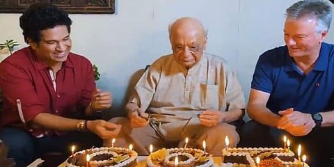 ಮಾಜಿ ಕ್ರಿಕೆಟಿಗ ವಸಂತ್‌ಗೆ 100ರ ಸಂಭ್ರಮ : ಶುಭಾಶಯ ಕೋರಿದ ಕ್ರಿಕೆಟ್ ದಂತಕತೆ
