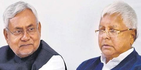 ನಿತೀಶ್ ಕುಮಾರ್ ಮತ್ತು ಲಾಲೂ ಪ್ರಸಾದ್ ಯಾದವ್