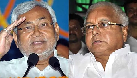 ಮುಖ್ಯಮಂತ್ರಿ ನಿತೀಶ್ ಕುಮಾರ್, ಲಾಲೂ ಪ್ರಸಾದ್ ಯಾದವ್