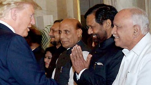 ಔತಣಕೂಟದಲ್ಲಿ ಭಾಗಿಯಾದ ಸಿಎಂ ಯಡಿಯೂರಪ್ಪ