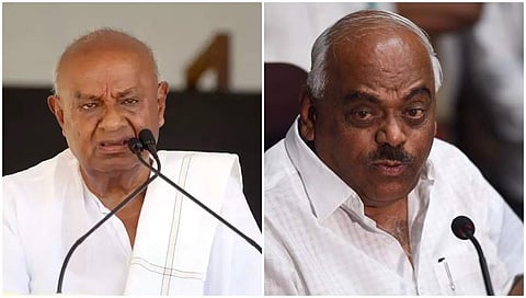 ದೇವೇಗೌಡ ಮತ್ತು ರಮೇಶ್ ಕುಮಾರ್