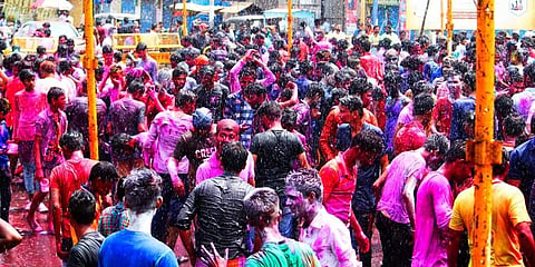 ಬಾಗಲಕೋಟೆ ನಗರದಲ್ಲಿ ಕಂಡು ಬಂದ ರೇನ್ ಡಾನ್ಸ್ ಚಿತ್ರ
