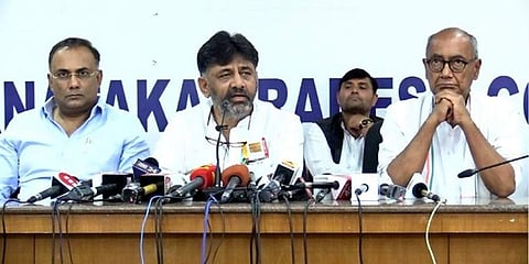 ದಿಗ್ವಿಜಯ್ ಸಿಂಗ್ ಪತ್ರಿಕಾಗೋಷ್ಠಿ