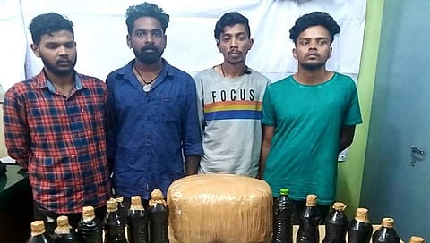 ಬೆಂಗಳೂರು: ಮಾದಕ‌ ವಸ್ತು ಮಾರಾಟ ಮಾಡುತ್ತಿದ್ದ ಕೇರಳ ಮೂಲದ ನಾಲ್ವರ ಬಂಧನ: 50 ಲಕ್ಷ ಮೌಲ್ಯದ ವಸ್ತುಗಳ ವಶ