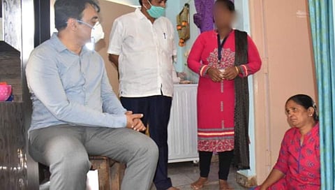 ಆಶಾ‌ ಕಾರ್ಯಕರ್ತೆ ನಿವಾಸಕ್ಕೆ ಡಿಸಿಎಂ ಡಾ. ಅಶ್ವತ್ಥ ನಾರಾಯಣ ಭೇಟಿ