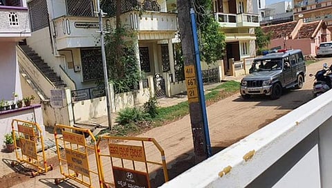 ಹಾಸನದ ಇಂದಿರಾನಗರ ಸೀಲ್'ಡೌನ್
