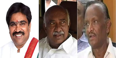 ಆರ್ ಶಂಕರ್ - ಎಚ್ ವಿಶ್ವನಾಥ್ - ಎಂಟಿಬಿ ನಾಗರಾಜ್
