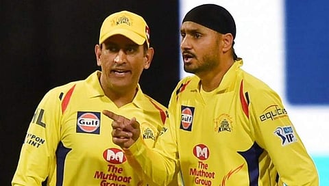 ಧೋನಿ-ಹರ್ಭಜನ್ ಸಿಂಗ್