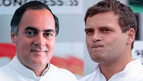 ರಾಜೀವ್ ಗಾಂಧಿ-ರಾಹುಲ್