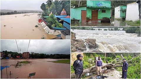 ಎಡಬಿಡದೆ ಸುರಿಯುತ್ತಿರುವ ಮಳೆಗೆ ಕರ್ನಾಟಕ ತತ್ತರಿಸಿ ಹೋಗಿದೆ. ಕೊಡಗು, ಚಿಕ್ಕಮಗಳೂರು, ಬೆಳಗಾವಿ ಸೇರಿದಂತೆ ಹಲವು ಜಿಲ್ಲೆಗಳಲ್ಲಿ ಬಾರೀ ಮಳೆಯಾಗುತ್ತಿದೆ. ಇನ್ನು ಭೂಕುಸಿತಕ್ಕೆ ಕೊಡಗು ನಲುಗಿ ಹೋಗಿದೆ.