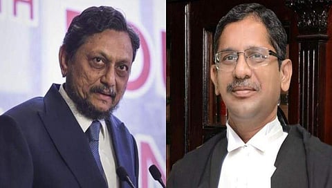 ಮುಖ್ಯ ನ್ಯಾಯಮೂರ್ತಿ ಎಸ್ ಎ ಬೊಬ್ಡೆ ಮತ್ತು ನ್ಯಾಯಮೂರ್ತಿ ಎನ್ ವಿ ರಮಣ