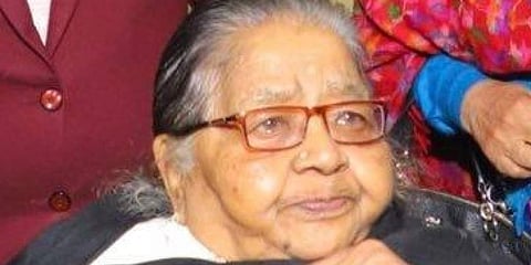ಹರ್ಷವರ್ಧನ್ ಅವರ ತಾಯಿ