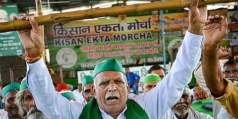 ಲಖಿಂಪುರ್ ಖೇರಿಯಲ್ಲಿ ರೈತರ ಪ್ರತಿಭಟನೆ
