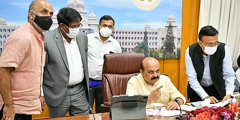 ಸಿ.ಎಂ ಡ್ಯಾಷ್ ಬೋರ್ಡ್ ಗೆ ಮುಖ್ಯಮಂತ್ರಿ ಬಸವರಾಜ ಬೊಮ್ಮಾಯಿ  ಚಾಲನೆ