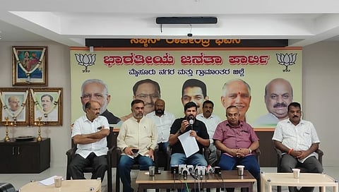 ಮೈಸೂರಿನಲ್ಲಿ ಸುದ್ದಿಗೋಷ್ಠಿಯಲ್ಲಿ ಮಾತನಾಡಿದ ಸಂಸದ ಪ್ರತಾಪ್ ಸಿಂಹ