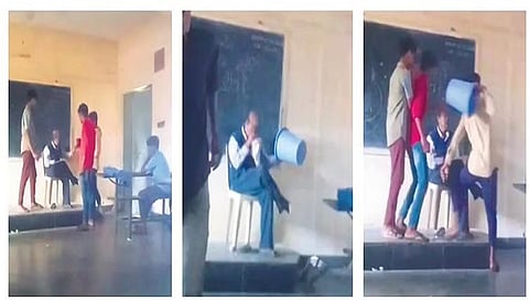 ಶಿಕ್ಷಕರ ಮೇಲೆ ವಿದ್ಯಾರ್ಥಿಗಳ ಪುಂಡಾಟ