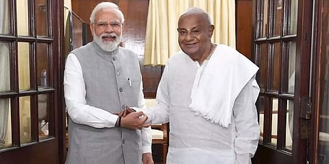 ಮೋದಿ ಮತ್ತು ದೇವೇಗೌಡರು