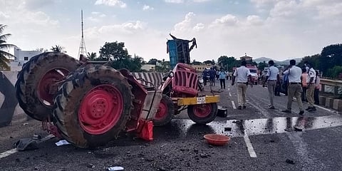ಅಪಘಾತ ದೃಶ್ಯ