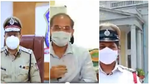 ಬೆಂಗಳೂರು ನಗರ ಪೊಲೀಸ್ ಆಯುಕ್ತ ಕಮಲ್ ಪಂತ್ ಮತ್ತಿತರ ಅಧಿಕಾರಿಗಳು