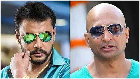 ನಟ ದರ್ಶನ್ ಮತ್ತು ನಿರ್ದೇಶಕ ಇಂದ್ರಜಿತ್ ಲಂಕೇಶ್ (ಸಂಗ್ರಹ ಚಿತ್ರ)