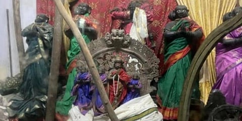 ಮುಮ್ಮಡಿ ಕೃಷ್ಣರಾಜ ಒಡೆಯರ್ ಭಕ್ತಿ ವಿಗ್ರಹಗಳಿರುವ ದೇವಾಲಯ