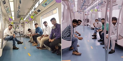 ಉದ್ಘಾಟನಾ ರೈಲಿನಲ್ಲಿ ಗುತ್ತಿಗೆದಾರರು