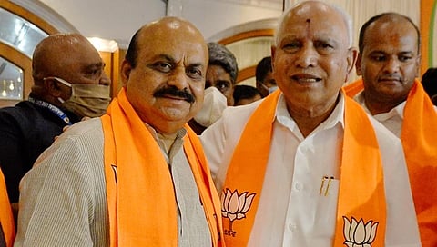 ಸಿಎಂ ಬೊಮ್ಮಾಯಿ ಮತ್ತು ಯಡಿಯೂರಪ್ಪ