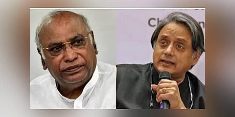 ಮಲ್ಲಿಕಾರ್ಜುನ್ ಖರ್ಗೆ-ಶಶಿ ತರೂರ್