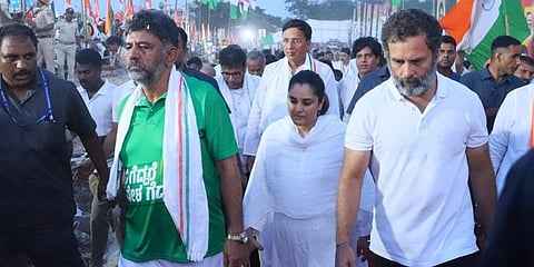 ಭಾರತ್‌ ಜೋಡೊ ಯಾತ್ರೆಯಲ್ಲಿ ನಟಿ ರಮ್ಯಾ