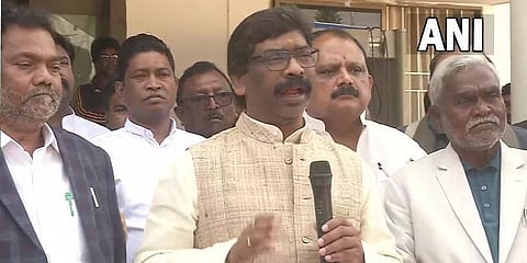 ಜಾರ್ಖಾಂಡ್ ಮುಖ್ಯಮಂತ್ರಿ ಹೇಮಂತ್ ಸೋರೆನ್