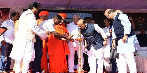 ಟ್ರೈಲರ್ ಬಿಡುಗಡೆ ಸಂದರ್ಭದಲ್ಲಿ ಸಿಎಂ ಬೊಮ್ಮಾಯಿ, ಬಿ.ಎಸ್. ಯಡಿಯೂರಪ್ಪ ಮತ್ತಿತರರು