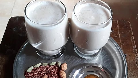 ರಾಗಿ ಹಾಲು