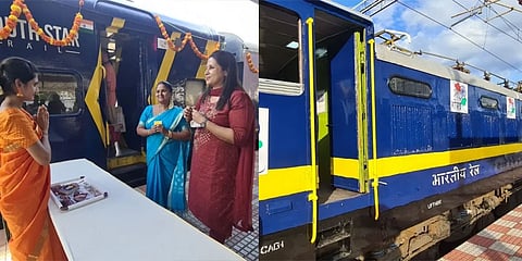 ಭಾರತದ ಮೊದಲ ಖಾಸಗಿ ರೈಲು ಕಾರ್ಯಾರಂಭ