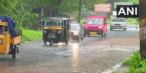 ಕೇರಳದಲ್ಲಿ ಭಾರಿ ಮಳೆ (ಚಿತ್ರ-ಎಎನ್‌ಐ))