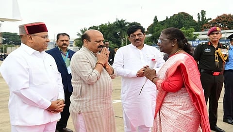 ರಾಷ್ಟ್ರಪತಿಗಳಿಗೆ ಬೀಳ್ಕೋಡುಗೆ