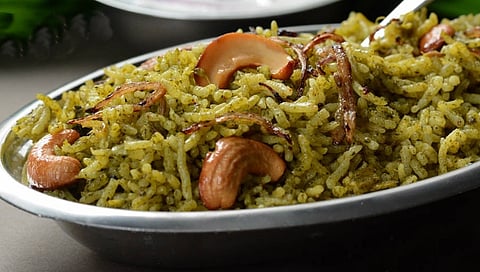 ಪಾಲಕ್ ಬಿರಿಯಾನಿ
