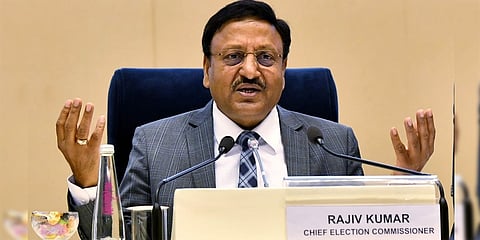 ಕೇಂದ್ರ ಚುನಾವಣಾ ಆಯುಕ್ತ ರಾಜೀವ್ ಕುಮಾರ್